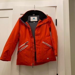Obermeyer Kids Red/Orange Ski/Winter Jacket